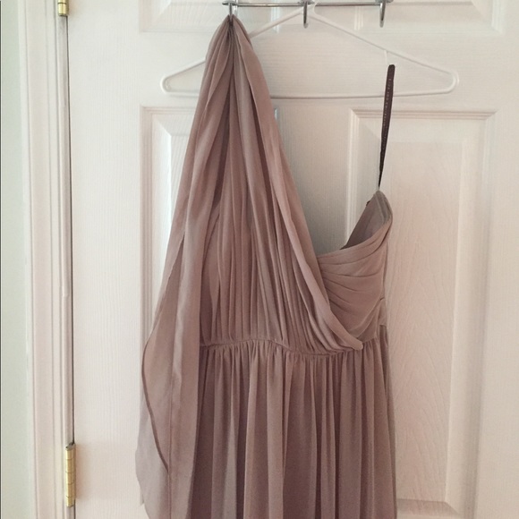 Jenny Yoo Mira Convertible Strapless Chiffon Gown - Picture 4 of 7